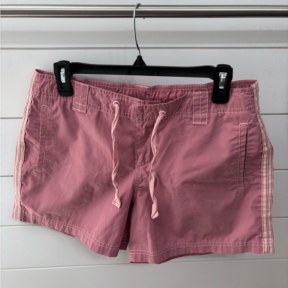SBactive Women's Pink Drawstring Shorts